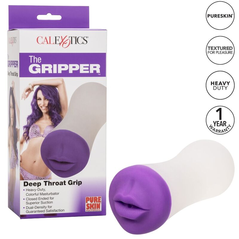 CalExotics Deep Throat Grip - Masturbador Realista
