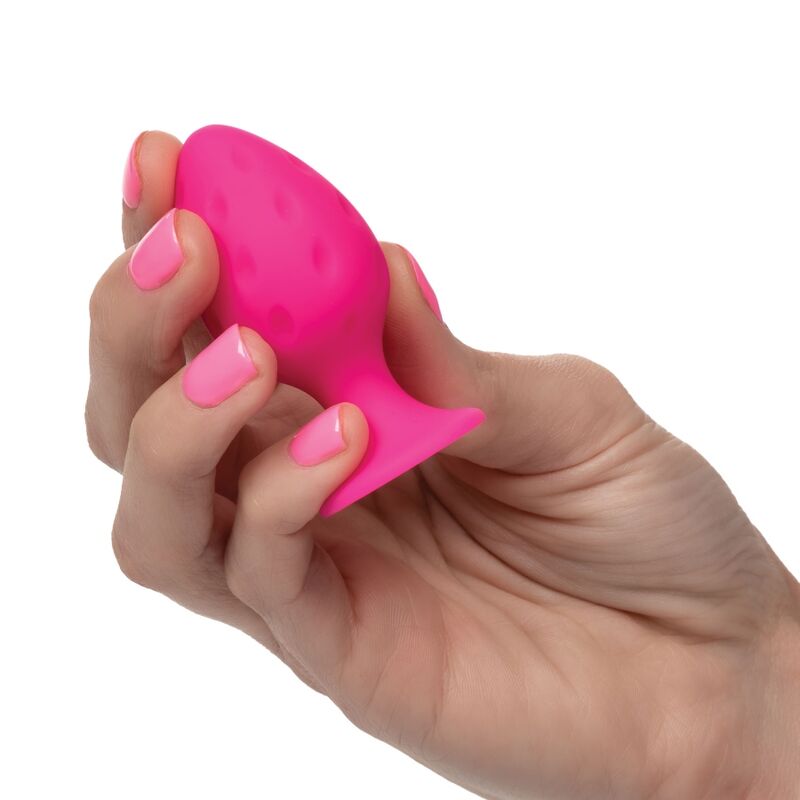 Kit Cheeky Buttplug Rosa - 2 Plugs Anales de Silicona con Ventosa