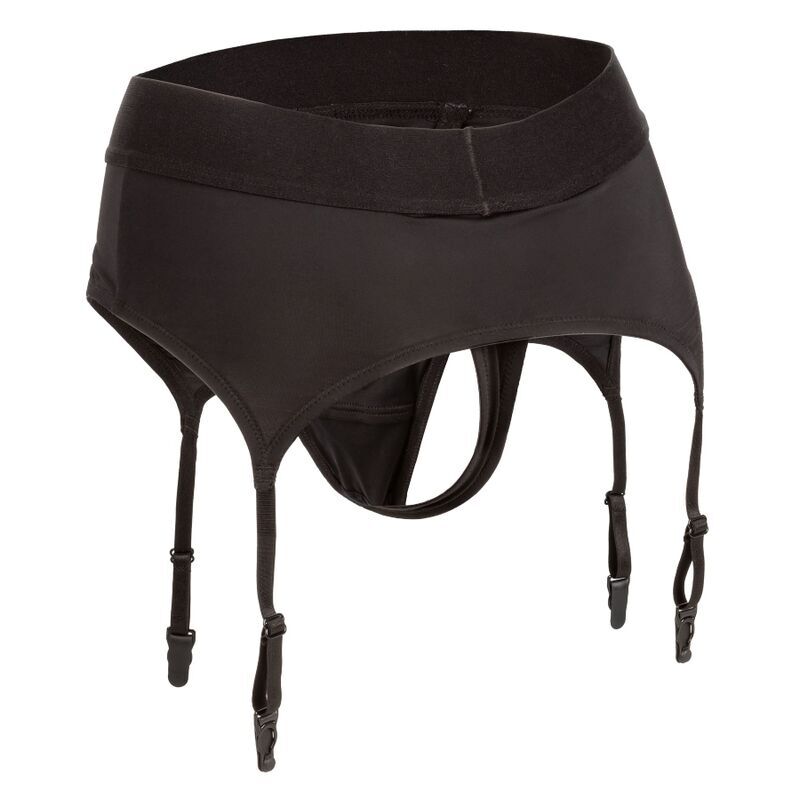 CalExotics Boundless Thong with Garter L/XL
