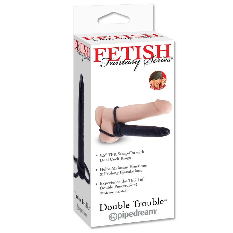 Fetish Fantasy Series - Dildo con Correa para Doble Penetración