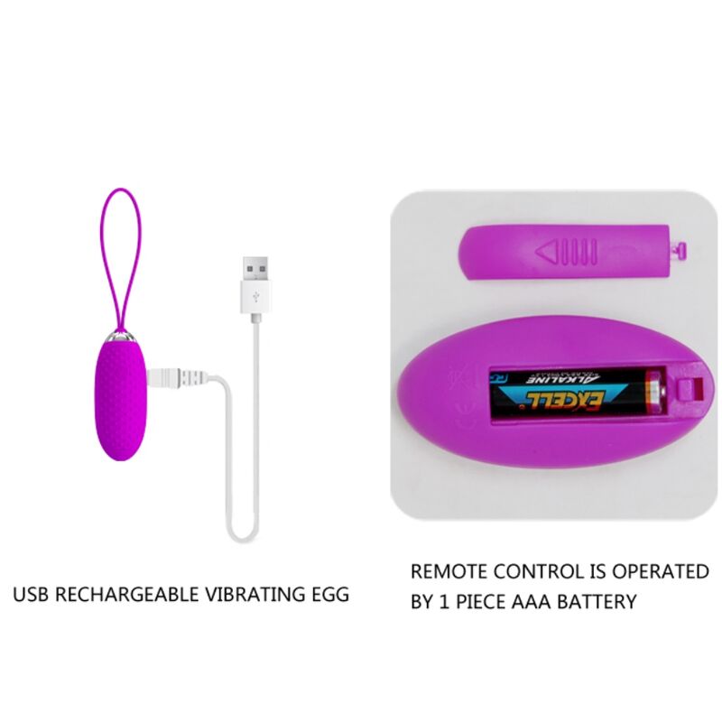 Pretty Love Joanna Vibrating Egg Remote Control 12 Modos