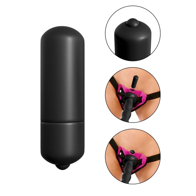 Fetish Fantasy Series - Strap-On Vibrador Morado