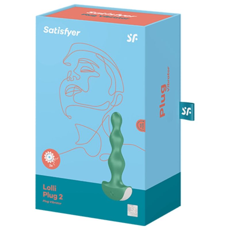 Satisfyer Lolli Plug 2 - Vibrador Anal Verde
