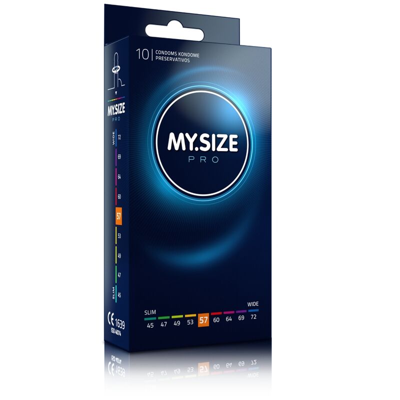 My Size Pro Condones 57 mm - 10 Unidades Ultra-Sensitivos