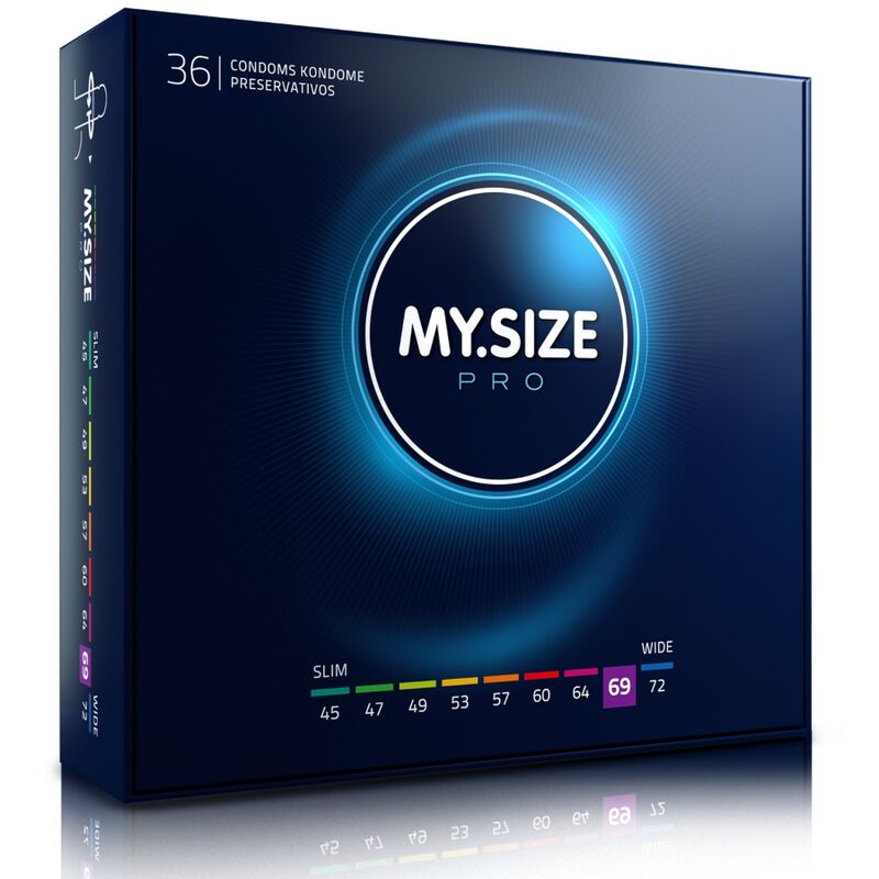 My Size Pro Preservativos 69 mm - Caja de 36 Unidades Talla XL