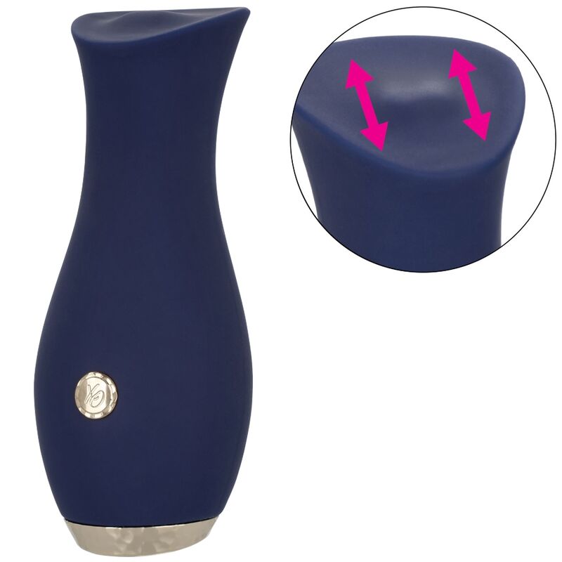 CalExotics Chic Tulip Masajeador - Estimulador de Clítoris en Azul
