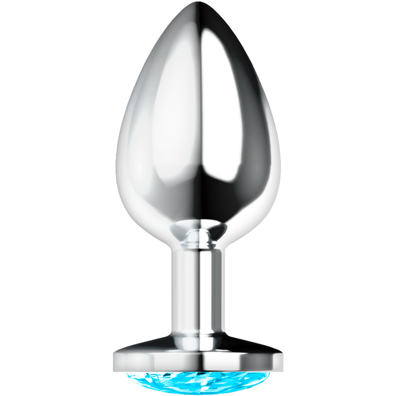 Ohmama Anal Plug with Blue Crystal L