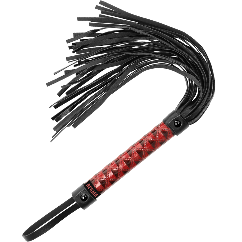 BEGME Red Edition Flogger Cuero Vegano