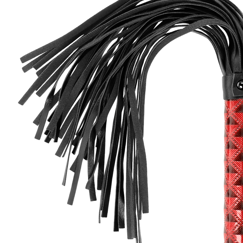 BEGME Red Edition Flogger Cuero Vegano