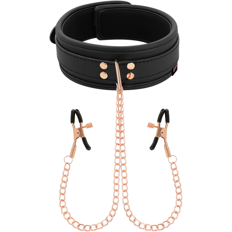 Coquette Fantasy Collar con Pinzas Pezones