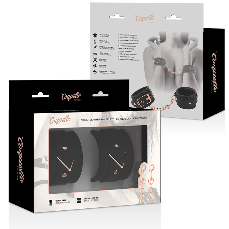 Coquette Chic Desire - Esposas de Cuero Vegano