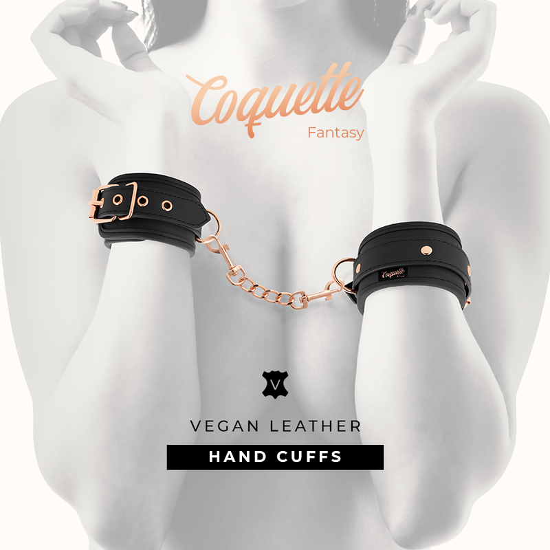 Coquette Chic Desire - Esposas de Cuero Vegano