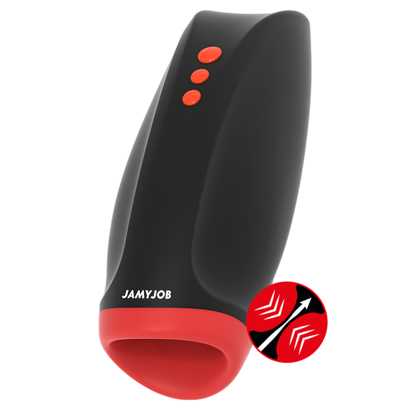 JAMYJOB NOVAX - Masturbador con Vibración y Compresión