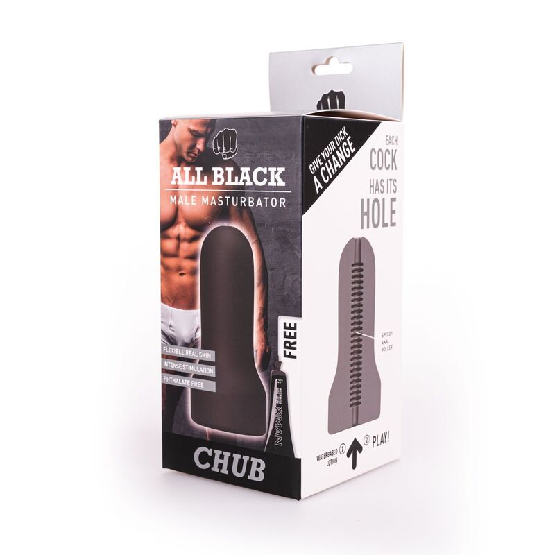 All Black Masturbator Loop Model 2