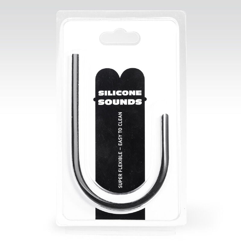 All Black Sonda Uretral de Silicona 10 mm - Flexible e Hipoalergénica