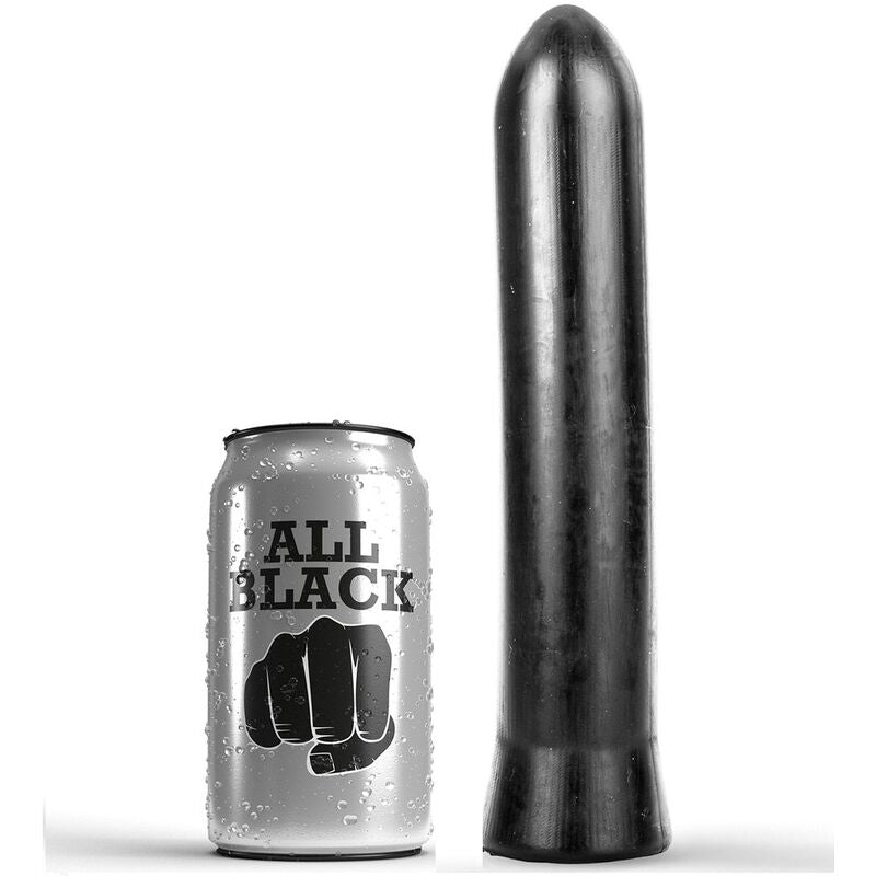 All Black Dildo 22 cm - Juguete Íntimo