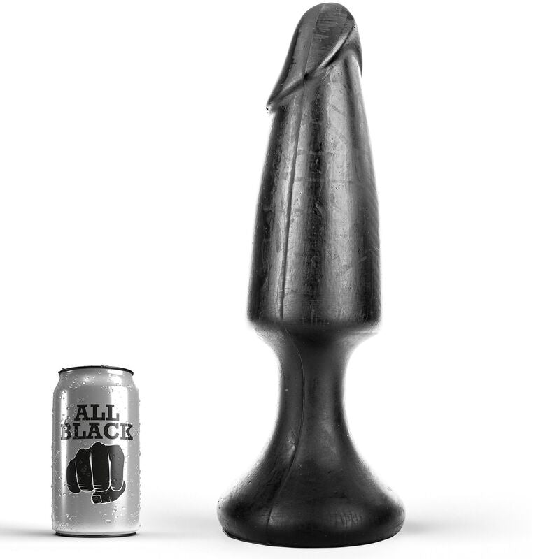 All Black Plug Anal 35 cm - Juguete Erótico Premium
