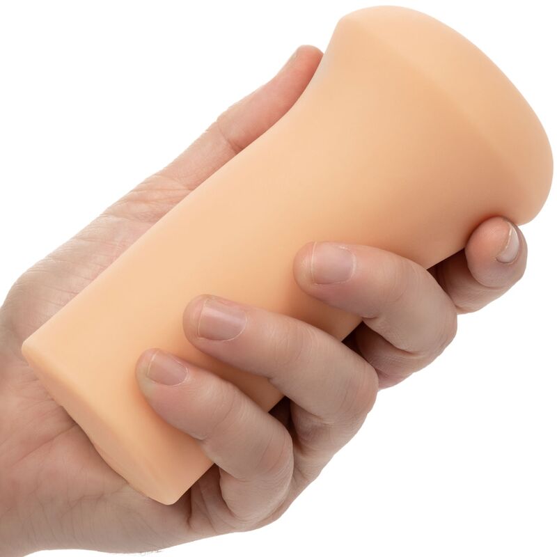 CalExotics Boundless Stroker - Masturbador de TPE con Cámara Multi-texturizada