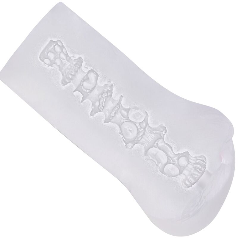 CalExotics Boundless Vulva Stroker Transparente - Masturbador Realista