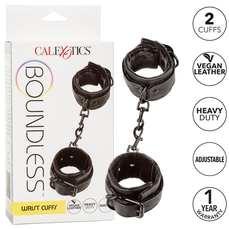 CalExotics Boundless Wrist Cuffs - Esposas de Muñeca