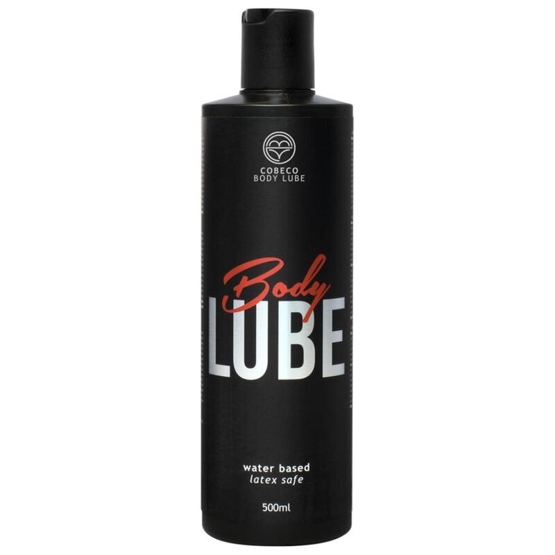 Cobeco Bodylube Lubricante Base Agua 500 ml - Seguro para Látex