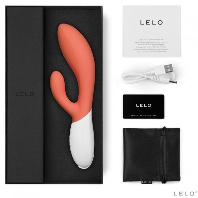 LELO INA 3 Luxury Coral - Vibrador Rabbit Premium