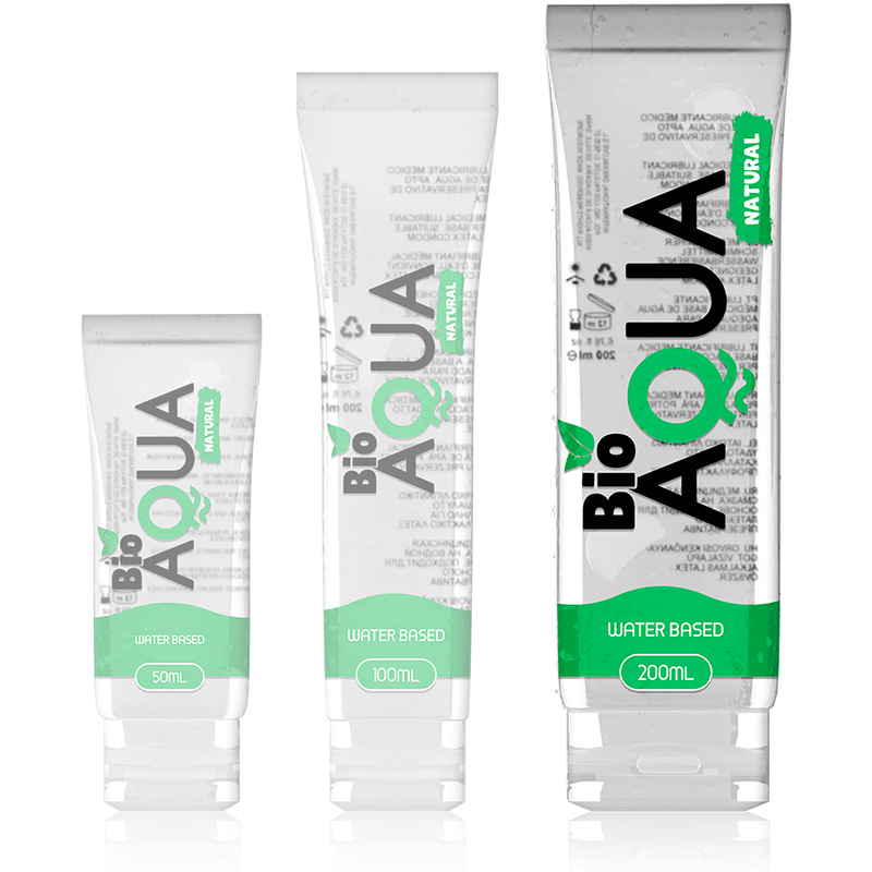 BIOAQUA Lubricante Natural a Base de Agua 200 ml