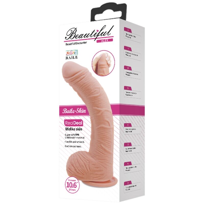Dildo Realista Baile 27 cm - Piel Natural
