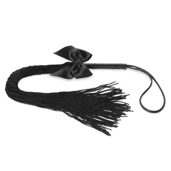 Bijoux Indiscrets Lilly Fringed Whip - Látigo de Satén Vegano