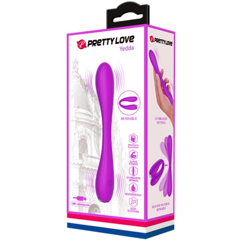 Pretty Love Yedda Flexible Vibrator