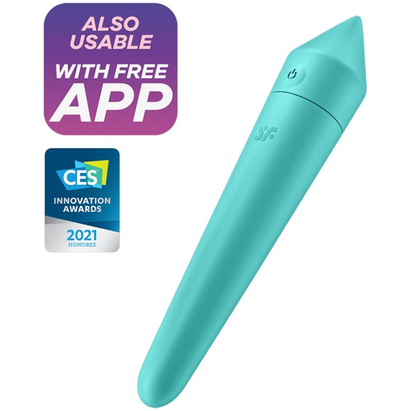 Satisfyer Ultra Power Bullet 8 Turquoise - Estimulador Compacto