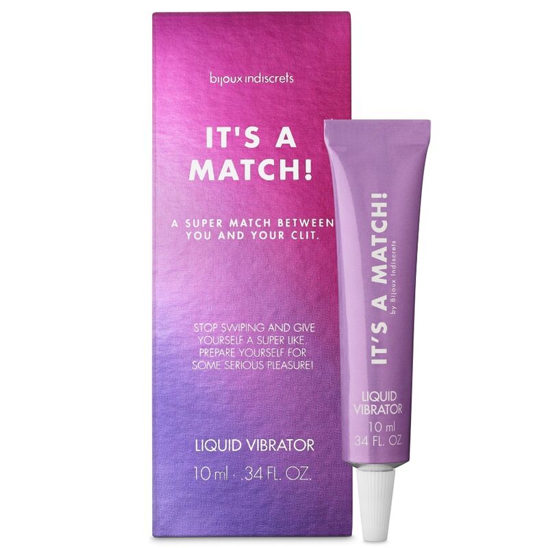 Bijoux It's a Match Liquid Vibrator 10 ml - Estimulante Femenino