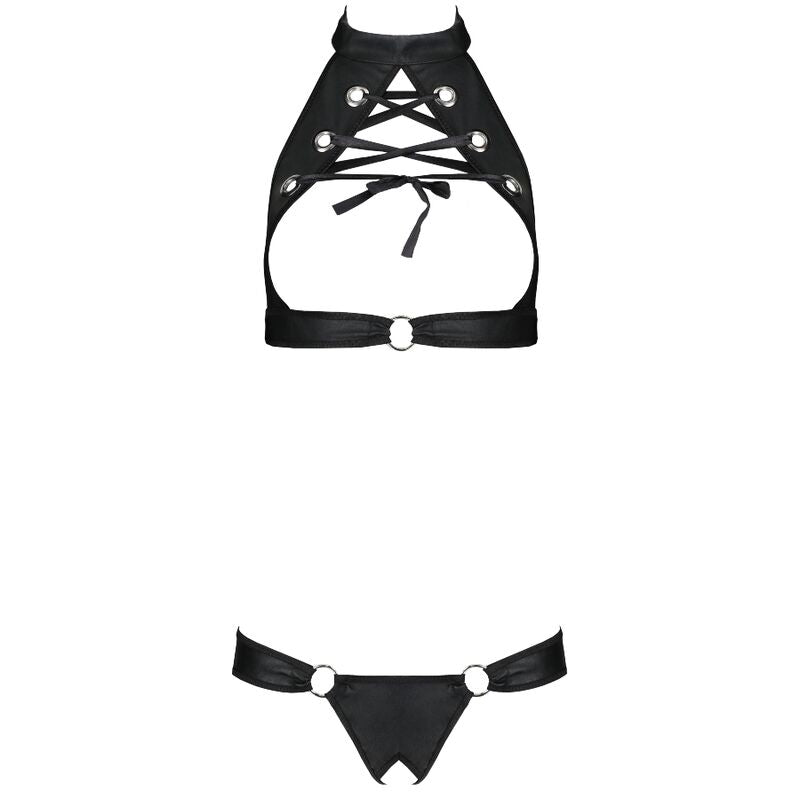 Body Sensual Moonlight Passion - Cuero Ecológico con Diseño Open Kruisje