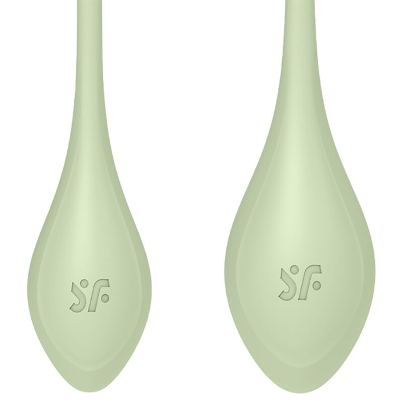 Satisfyer Yoni Power 2 Training Set Green - Bolas Chinas de Silicona Médica