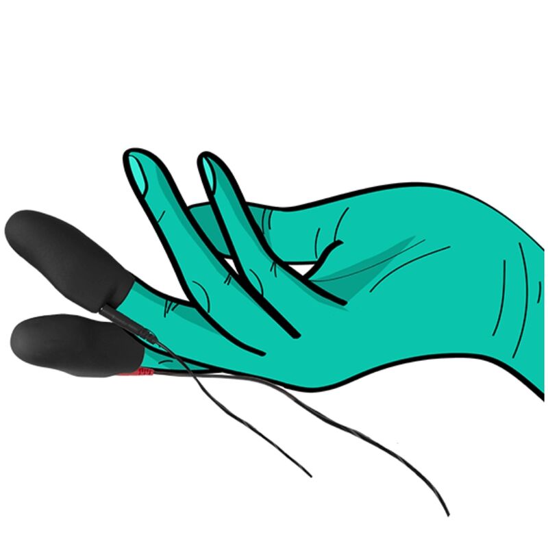ElectraStim Explorer Electro Finger Sleeves - Dedales de Estimulación en Silicona