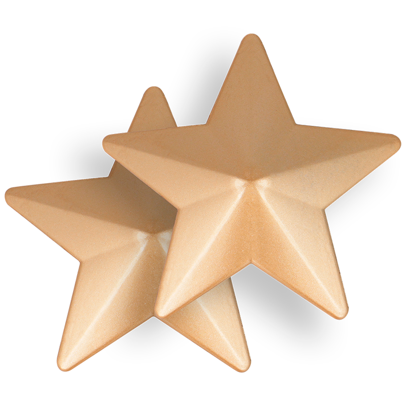Coquette Chic Desire - Cubre Pezones Estrellas Doradas