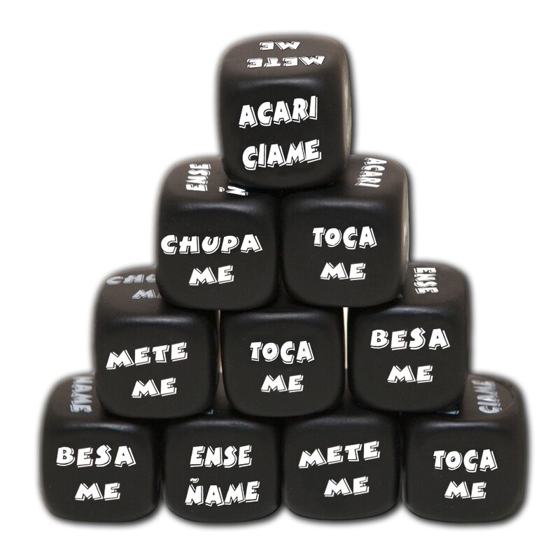 Diablo Picante Black Action Dice