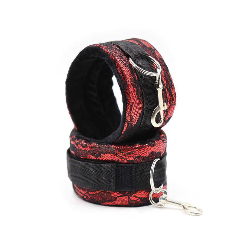 Ohmama Fetish - Esposas de Terciopelo con Cinta de Nylon