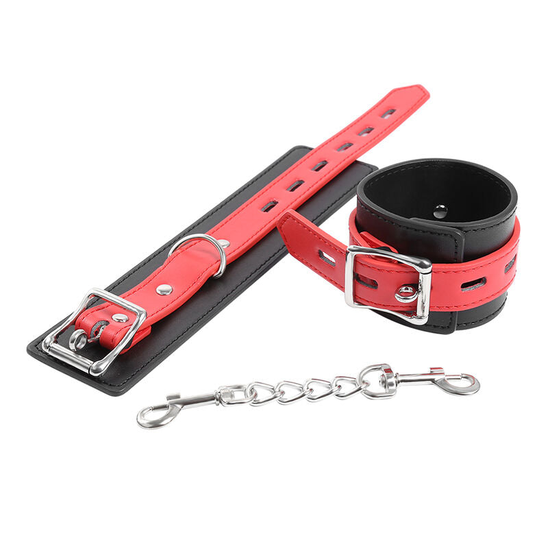 Ohmama Fetish Lock Buckle Wrist Restraints - Esposas de Muñeca