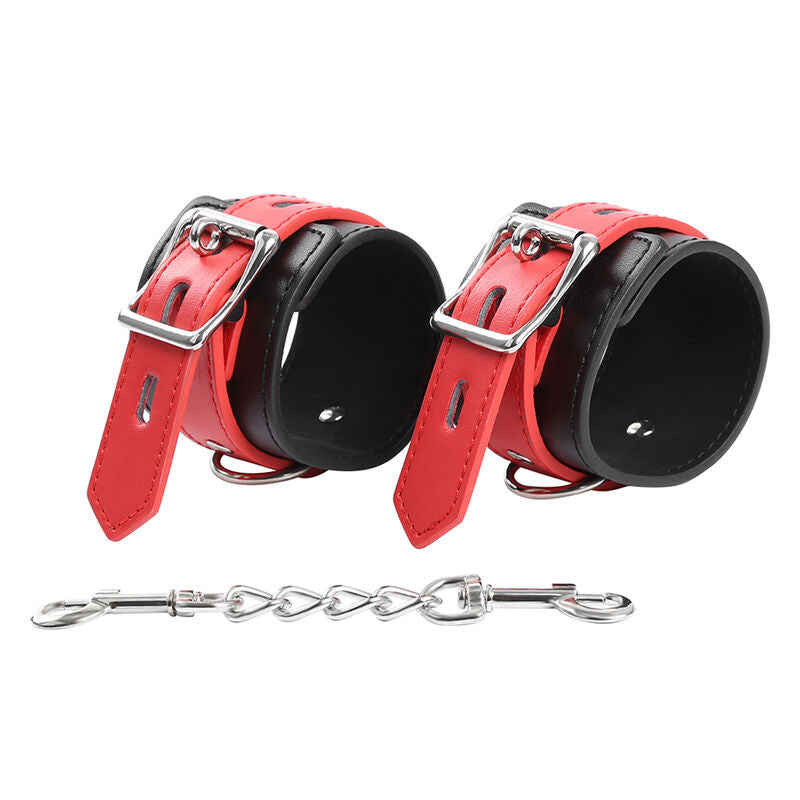 Ohmama Fetish Lock Buckle Wrist Restraints - Esposas de Muñeca