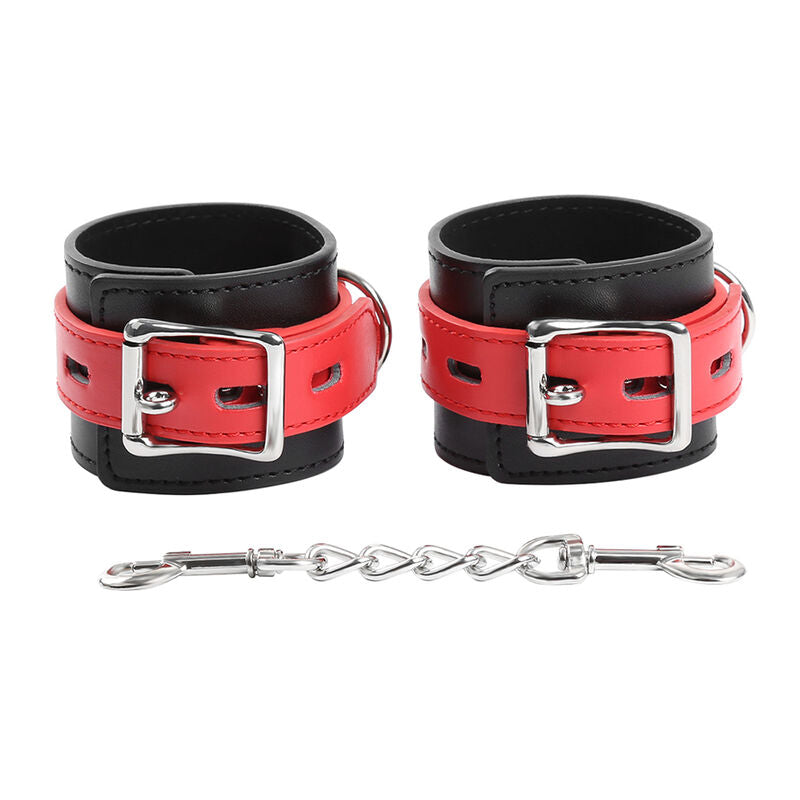 Ohmama Fetish Lock Buckle Wrist Restraints - Esposas de Muñeca