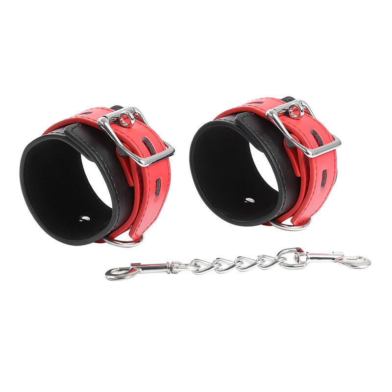 Ohmama Fetish Lock Buckle Wrist Restraints - Esposas de Muñeca