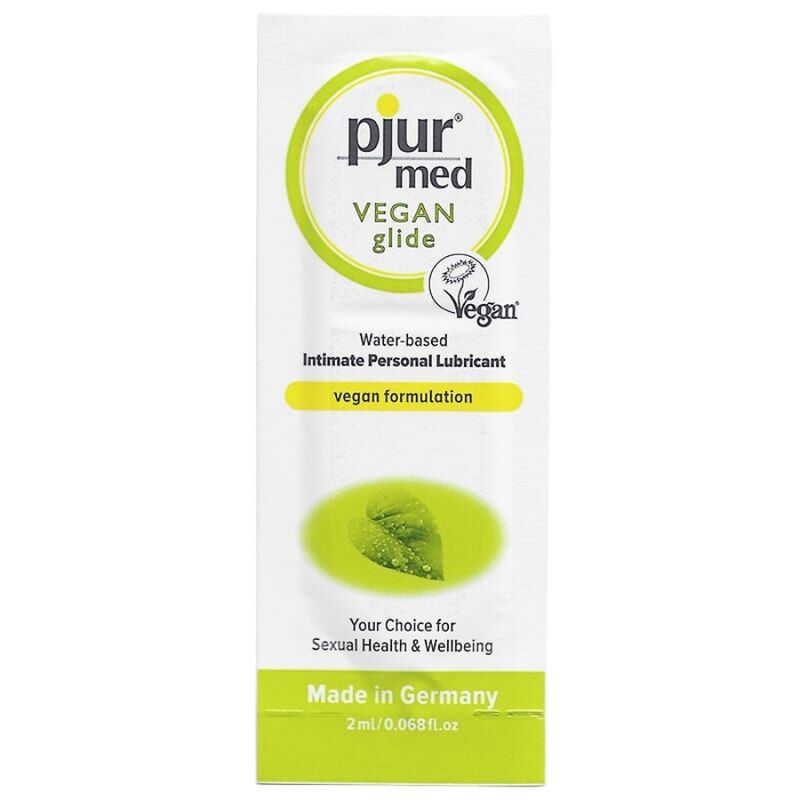 Pjur Med Vegan Glide Lubricante Base Agua 2 ml