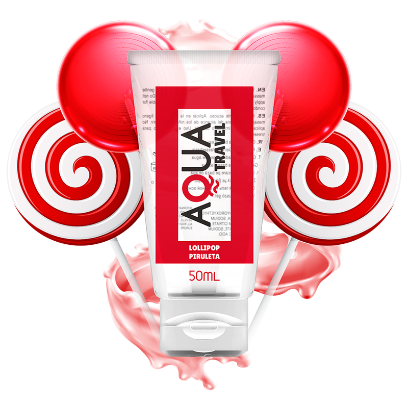 Aqua Travel Lubricante Hidrosoluble Sabor Lollipop 50 ml