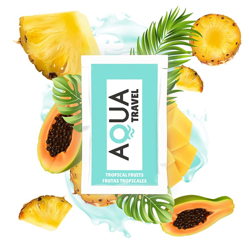 Aqua Travel Lubricante Tropical Fruits 6 ml