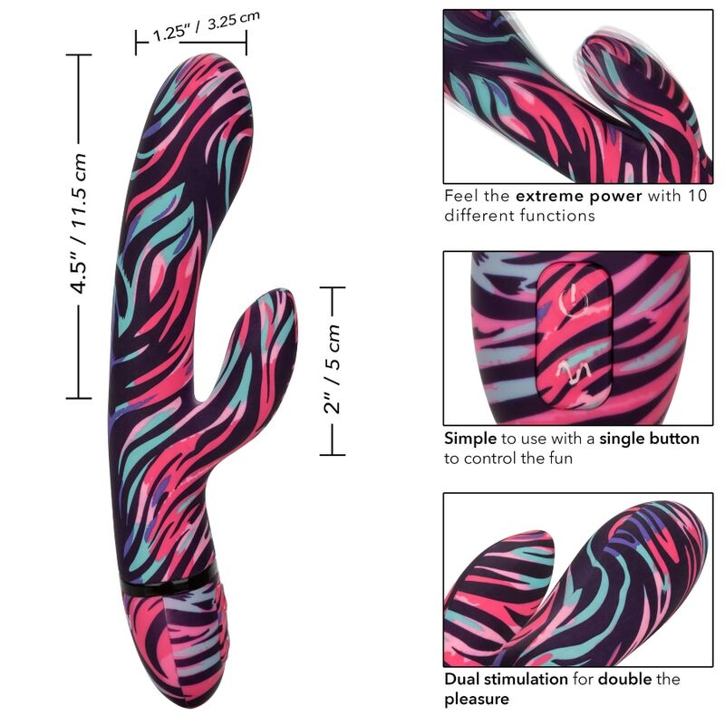 CalExotics Menage A Moi Dual Wand Vibrator