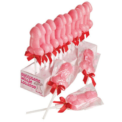 Spencer & Fleetwood Succulent Willie Lollipop - Caramelo Divertido