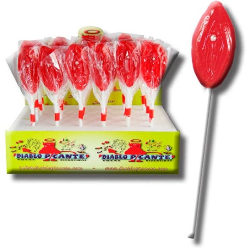 Diablo Goloso Gummy Lip Lollipop - Caramelo de Goma
