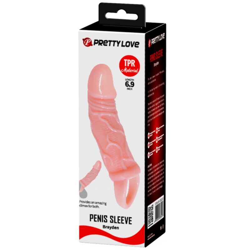 Baile Funda Extensora Pene con Strap para Testículos 13.5 cm
