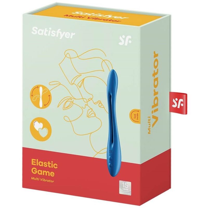 Satisfyer Elastic Game Multi Vibrator Blue